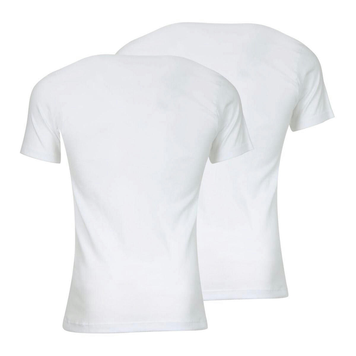 Lot de 2 T-shirts col rond en coton
