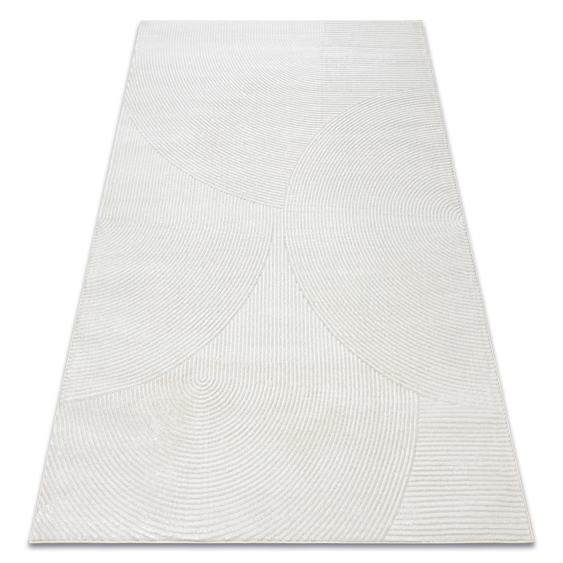 Dywan BALANCE 0194 krem - Geometryczny, strukturalny, glamour80x150 cm