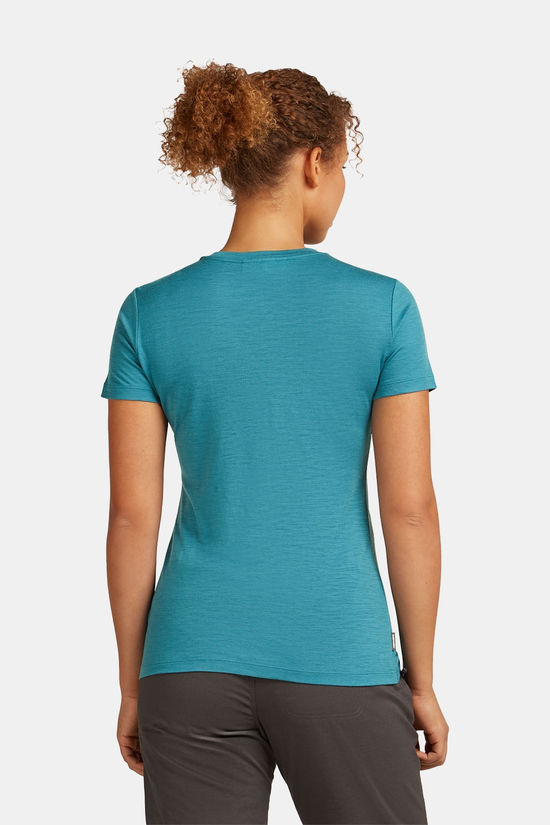 icebreaker Merino 150 Tech Lite Tee Snow Dames