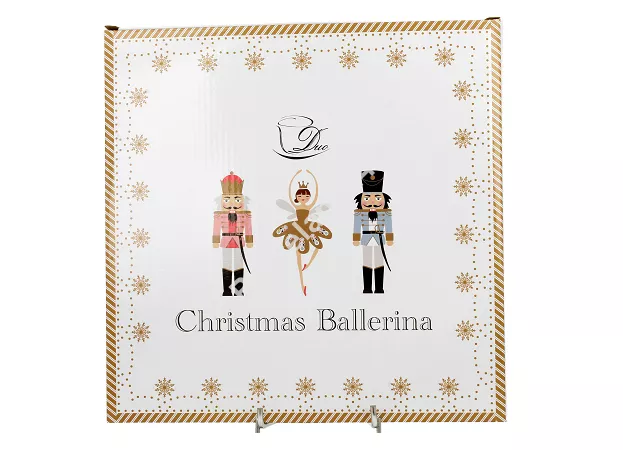 Talerz płytki (patera na ciasto) 27 cm Duo - Ballerina 15.CHB.TP