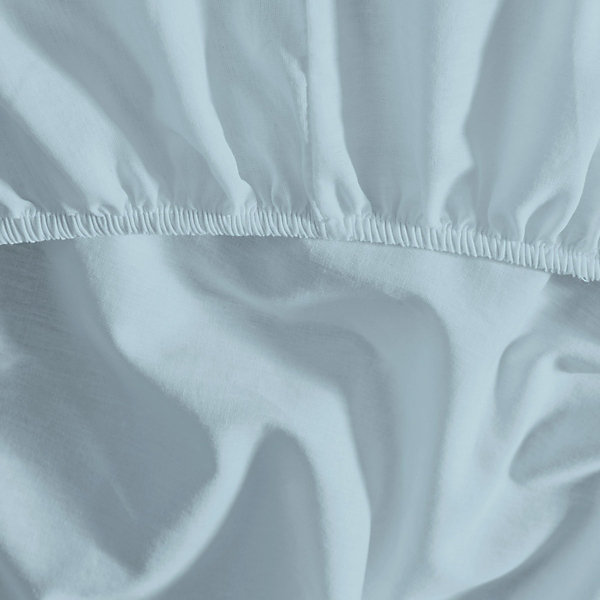 Drap housse en coton bonnet 30 cm Nuage 200x200 cm STUDIO