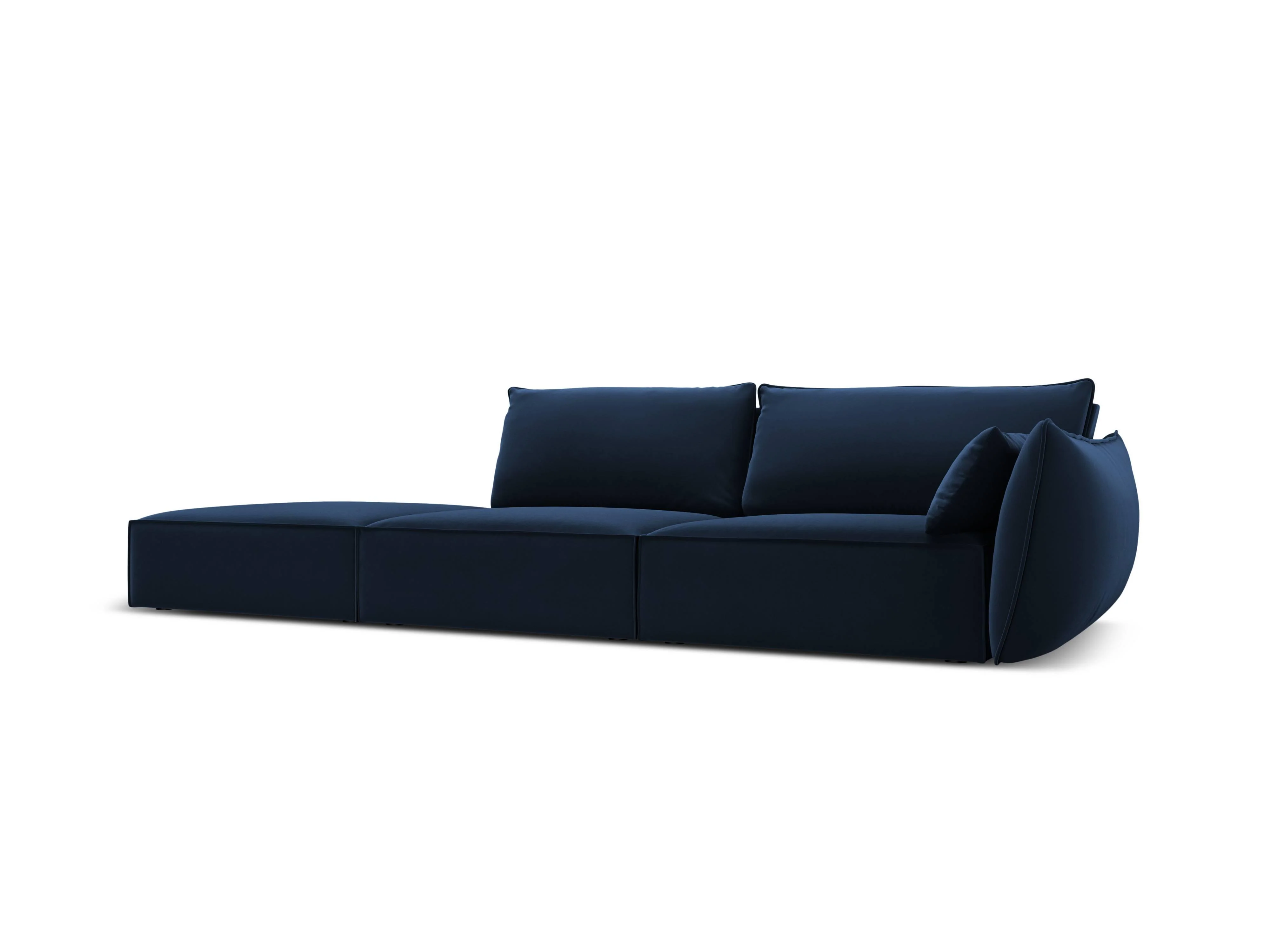 4-zitsbank Vanda links velvet