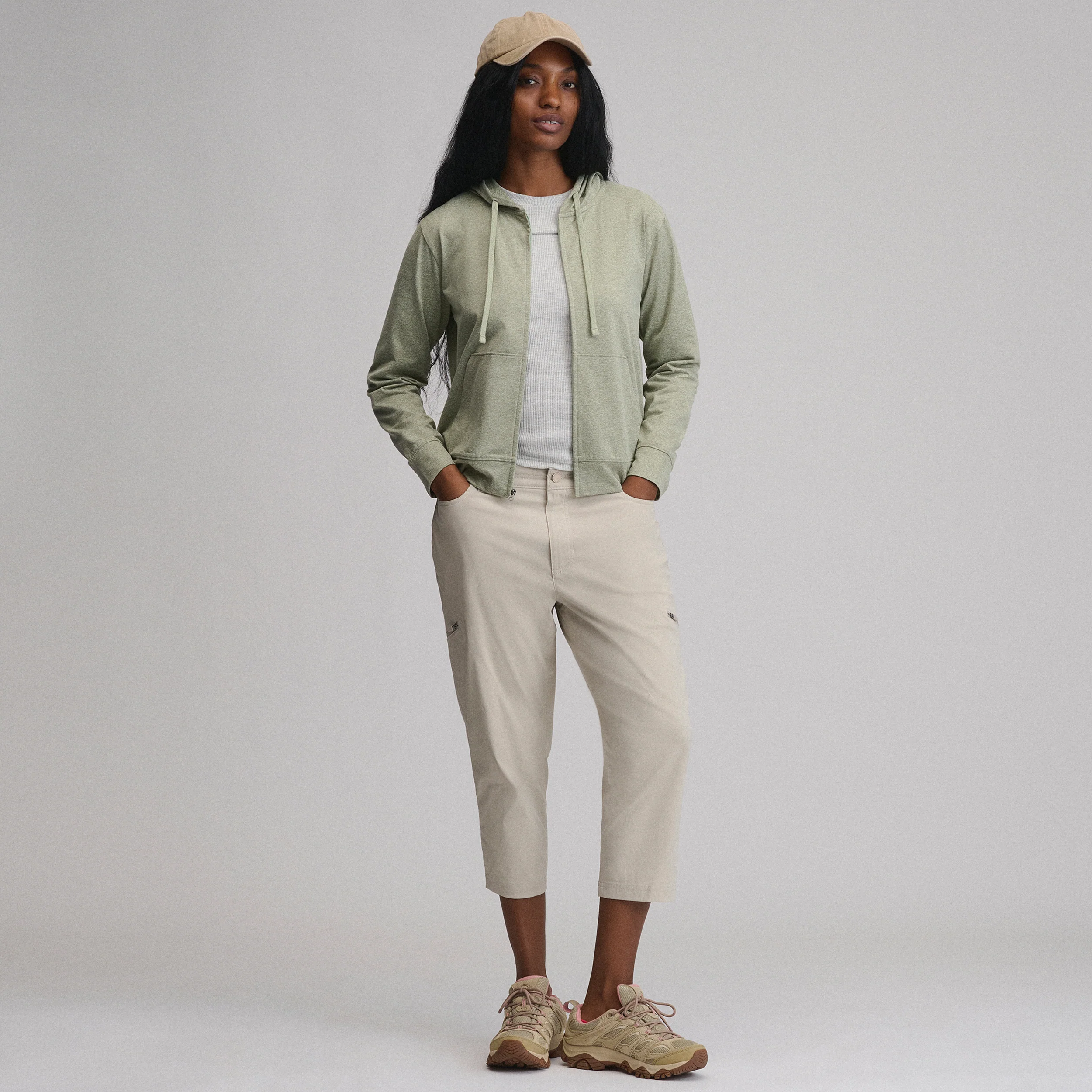Women's Long-Sleeve Train Ascent Full-Zip Hoodie