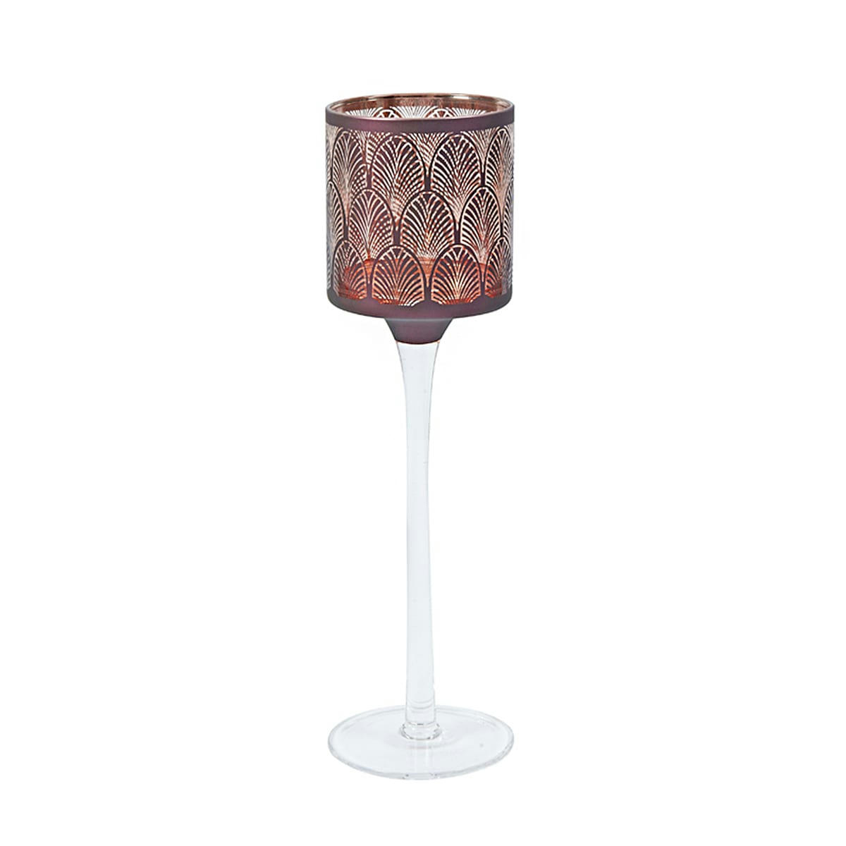 BOUDOIR - Porte bougie à pied H25