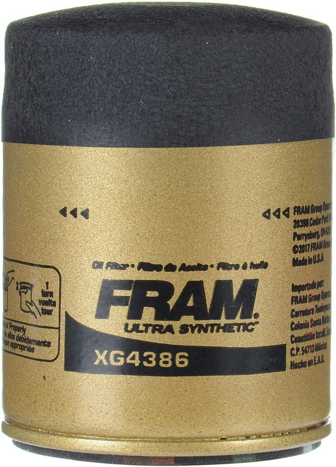 FRAM XG4386 Ultra Synthetic Oil Filter