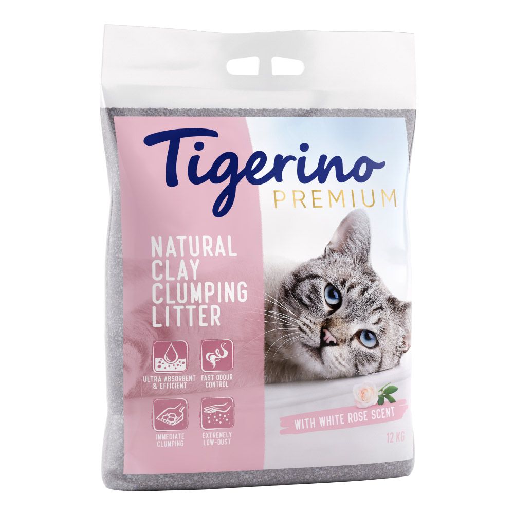 Tigerino Premium Cat Litter – White Rose Scented