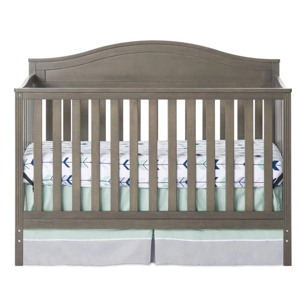 Sidney 4-in-1 Convertible Crib, Dapper Gray