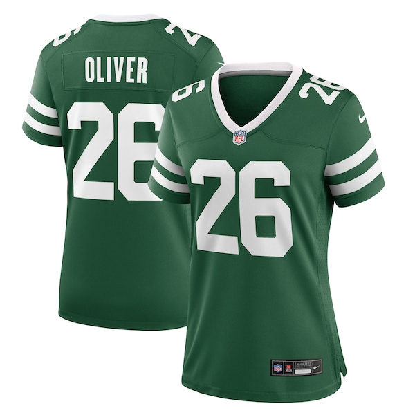 Isaiah Oliver New York Jets Nike Women's Team Game Jersey - Legacy Green