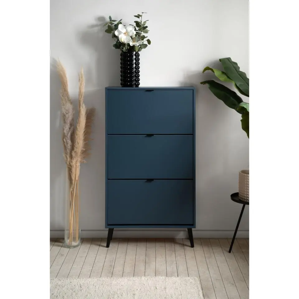 Calicosy - VIGO Schoenenkast - Terracotta - 24x70x125 cm