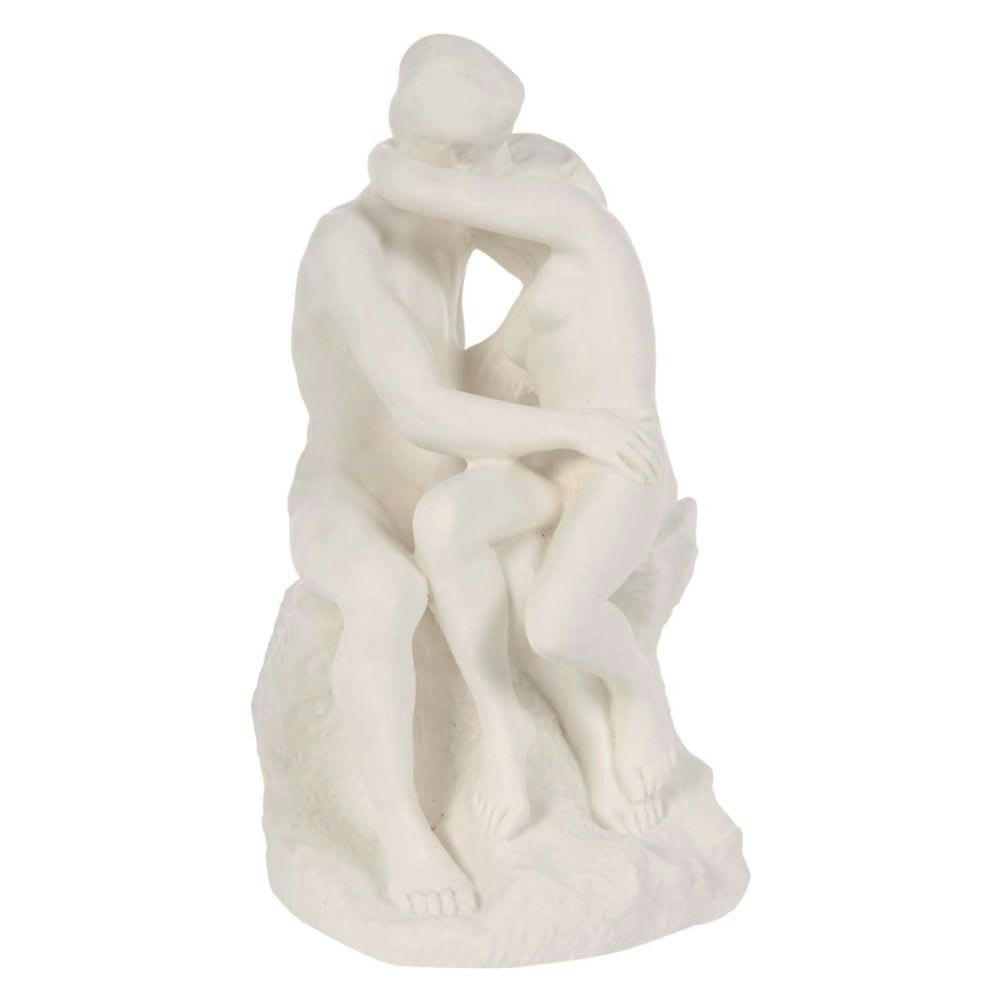 RODIN - Figurine reproduction Le Baiser de Rodin H14cm