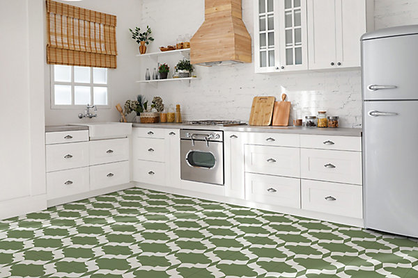 Carreaux vinyle Tulup 30x30 cm Abstraction orientale 9 pcs