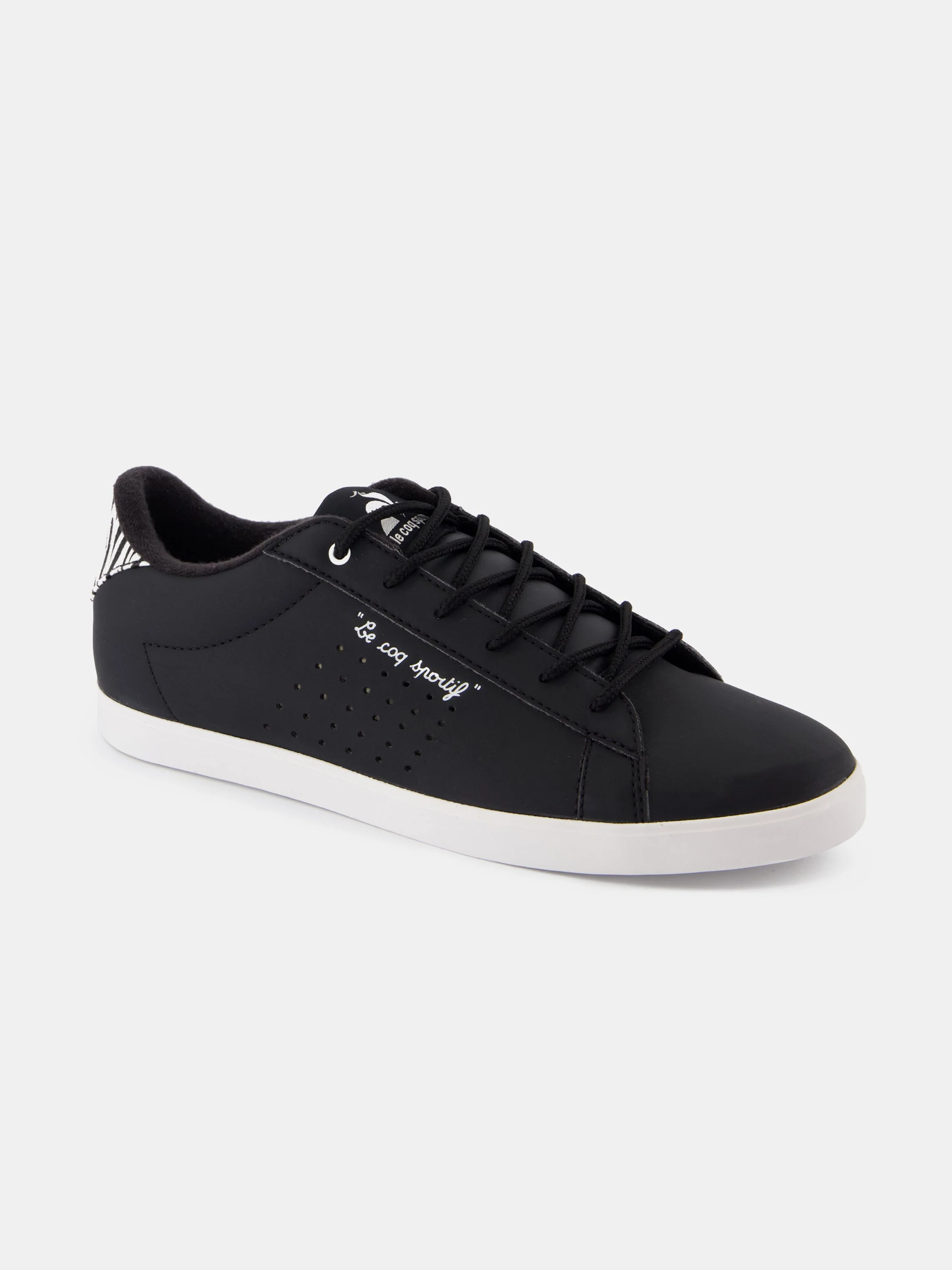 Sneakers de ville avec détail zebré Lucie