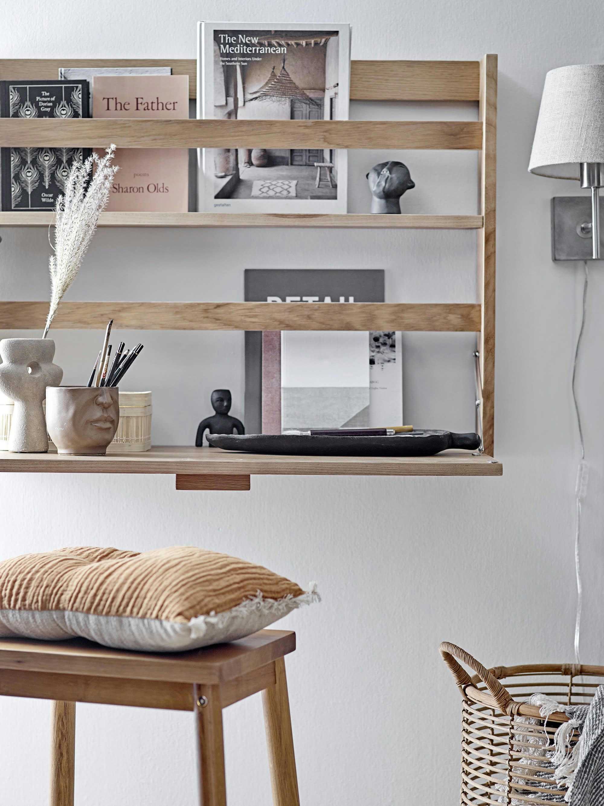 STELLIO - Applique en lin beige