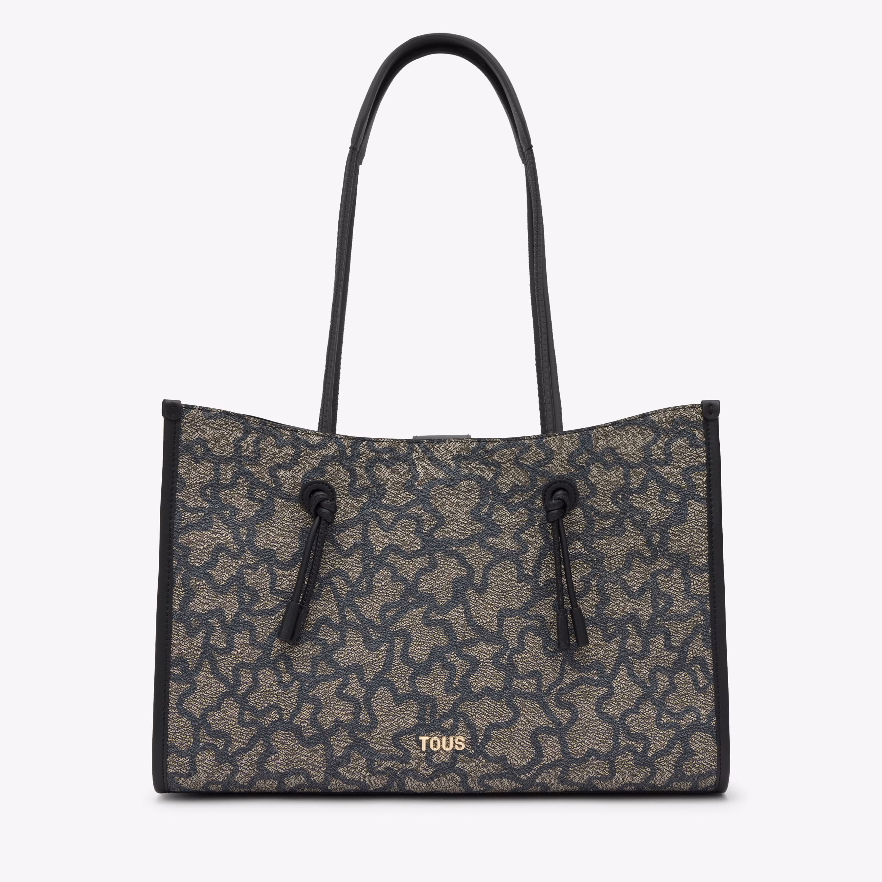 Shopper grande marrón Kaos Icon