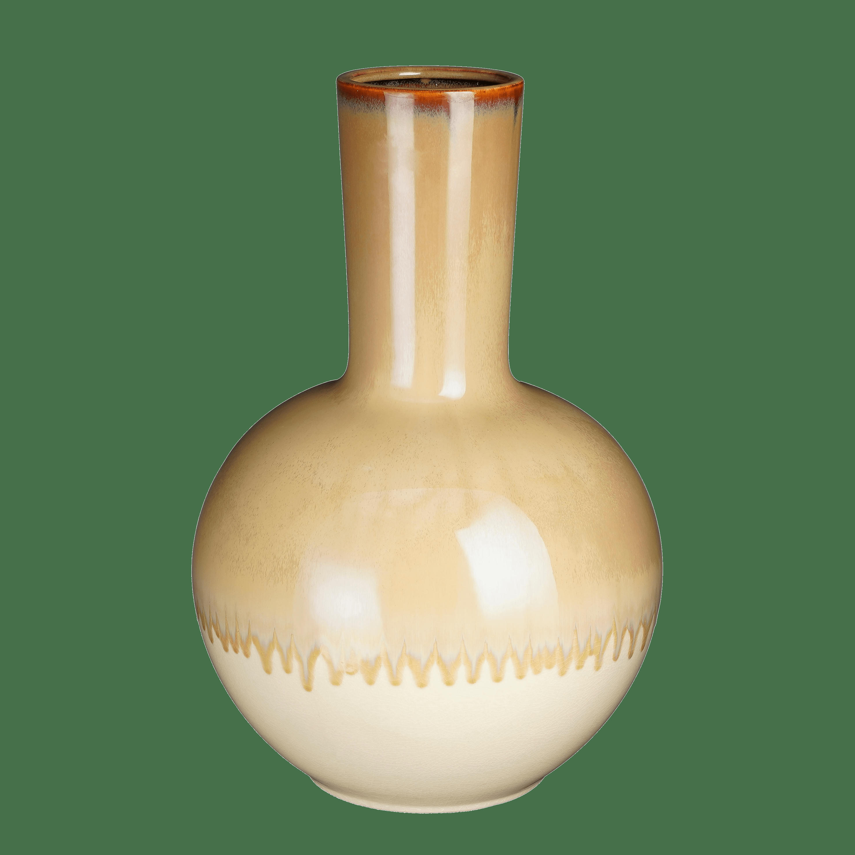 HOLM - Vase en céramique crème H52