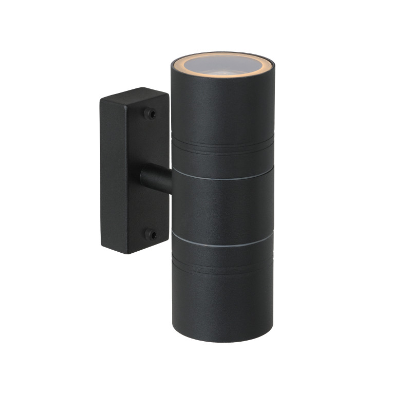 Applique extérieure LED Arne noire GU10 2 x 5 W LUCIDE