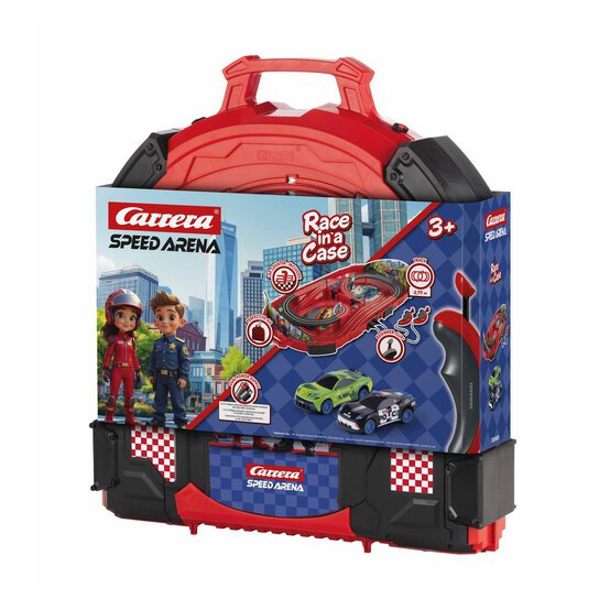 Carrera Speed Arena Police Chase Race Case