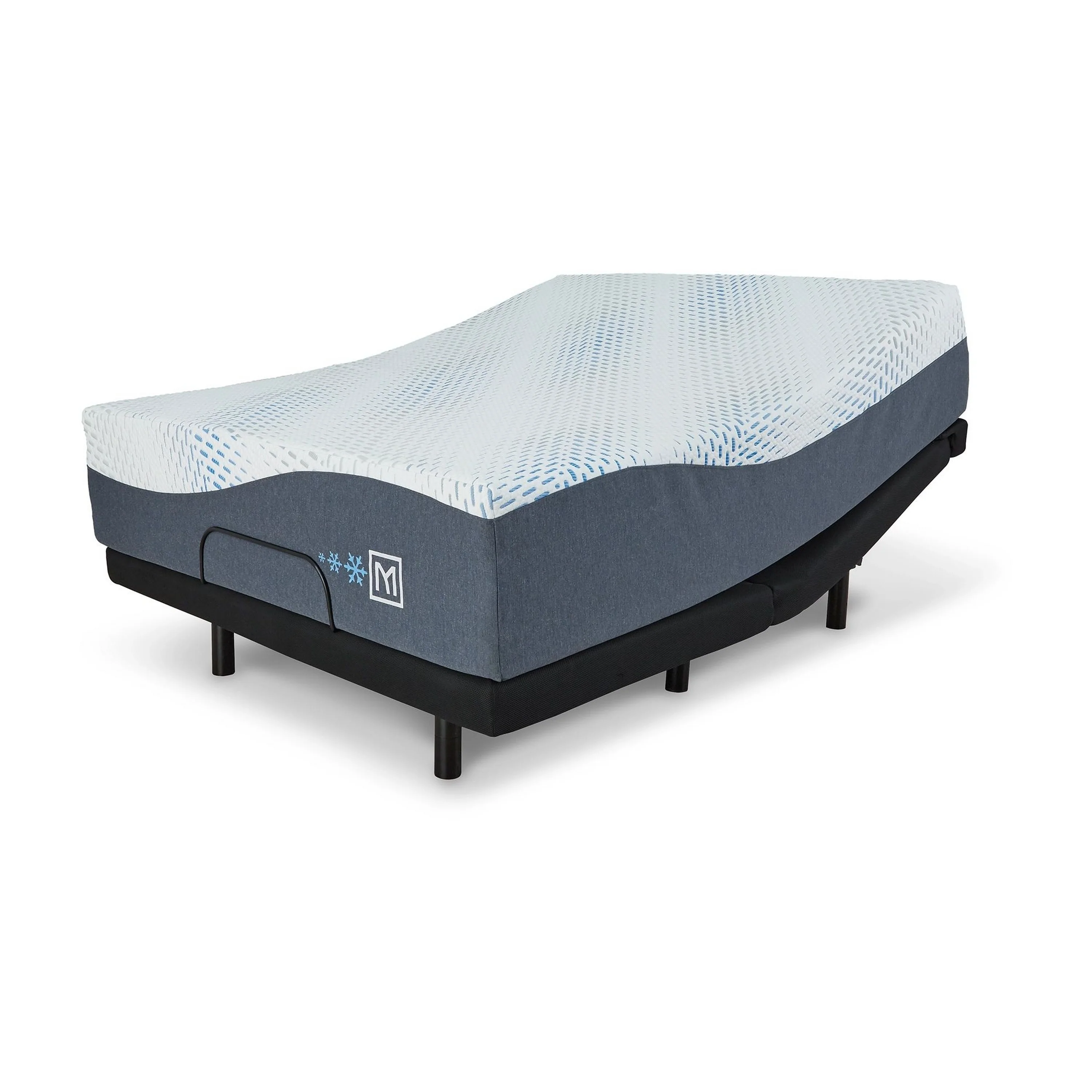 Miy Twin XL Mattress, Cool Gel Memory Foam, 14 Inch, Adjustable Base
