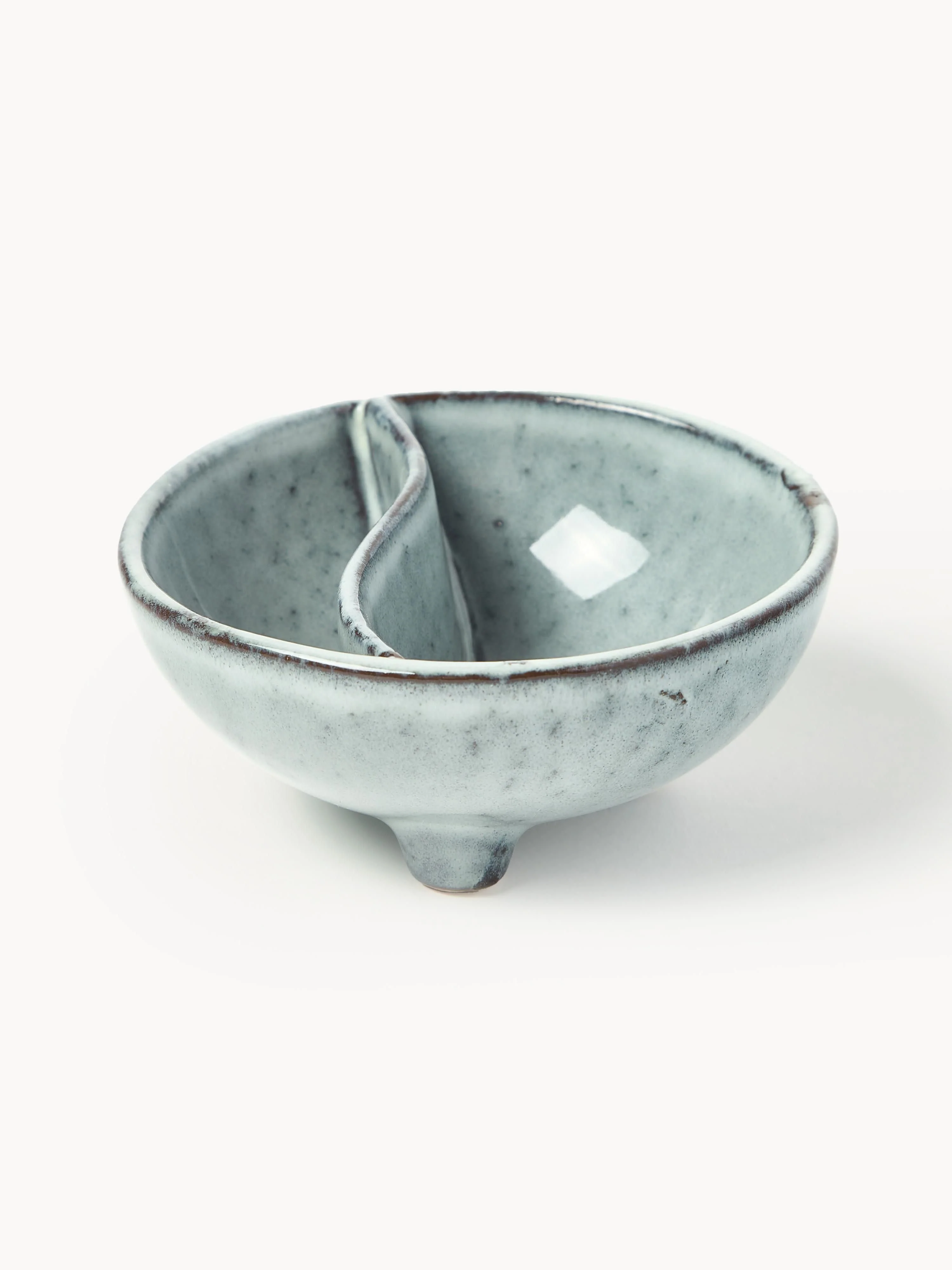 Handgemachte Dipschälchen Nordic Sea, 4er-Set
