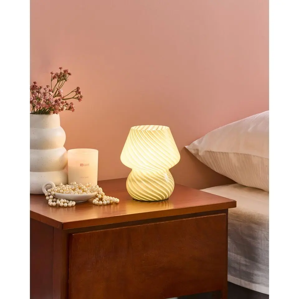 LOBO - Tafellamp - Groen - Glas