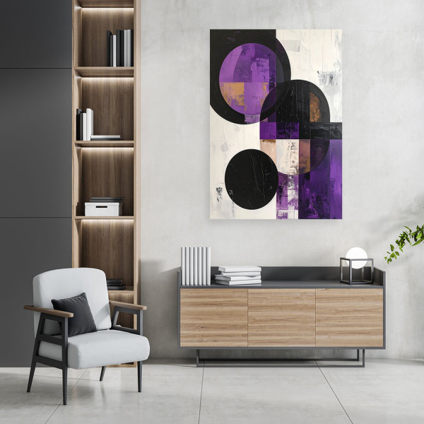 Obraz do salonu sypialni biura, Nowoczesna abstrakcja tekstura 20x30