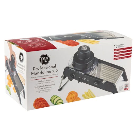 Progressive PL8 Professional Mandoline | Adjustable Thickness Black