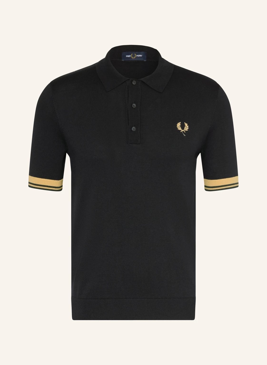 FRED PERRY Strick-Poloshirt