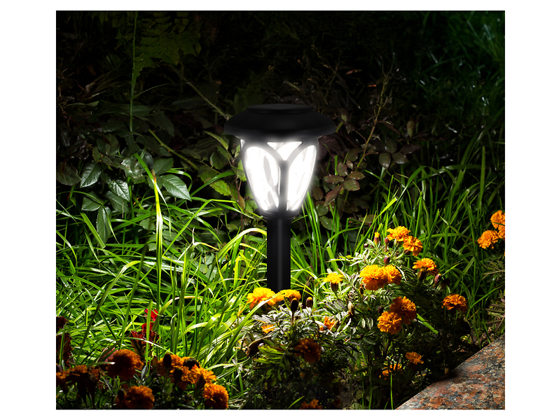 Lampa solarna Bert LED 31,5 cm czarna