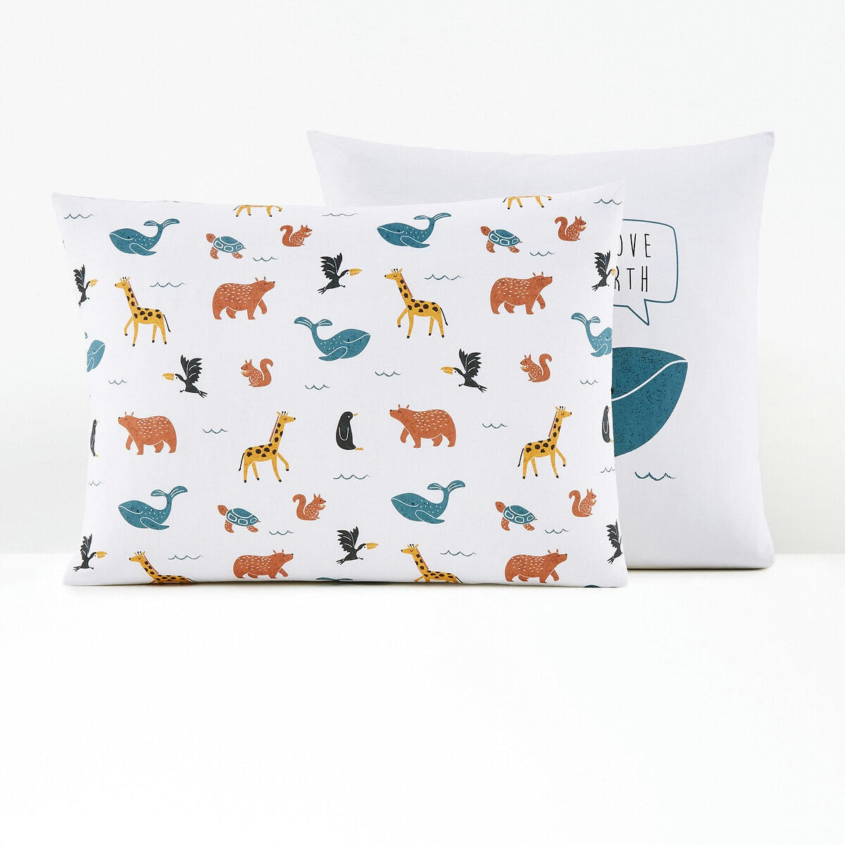 Taie d’oreiller en coton biologique, Earth
