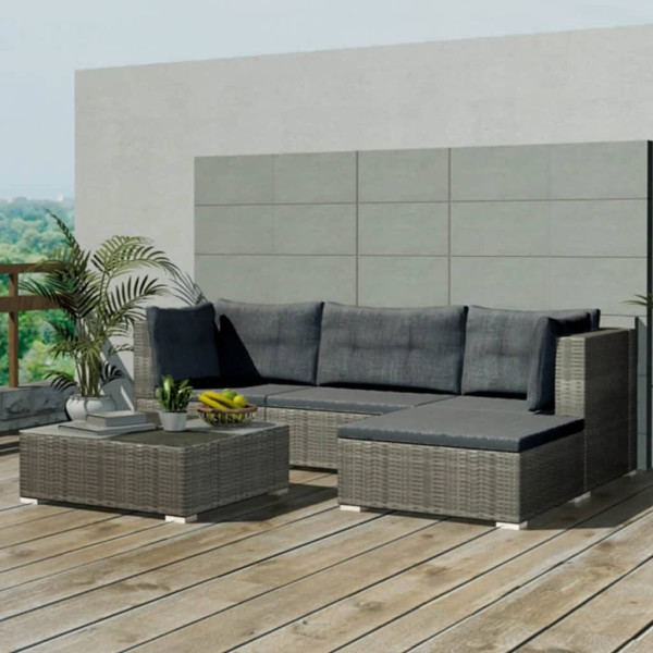 Zestaw Mebli Ogrodowych Komplet Wypoczynkowy Na Taras Balkon Ogród Rattan