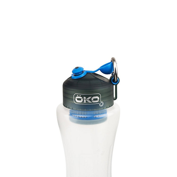 Gourde filtrante ÖKO 1L Bleue (filtre inclus)