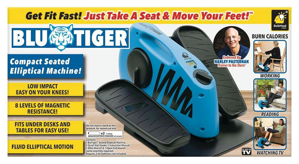 As Seen On TV BluTiger Seated Elliptical Machine