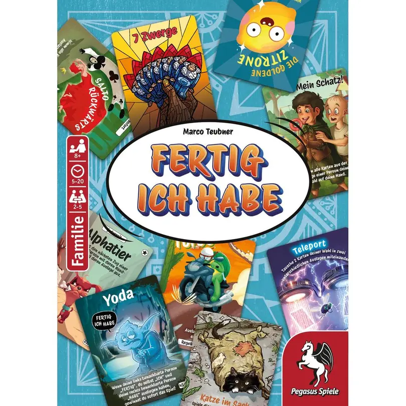 Kartenspiel Fertig Ich Habe