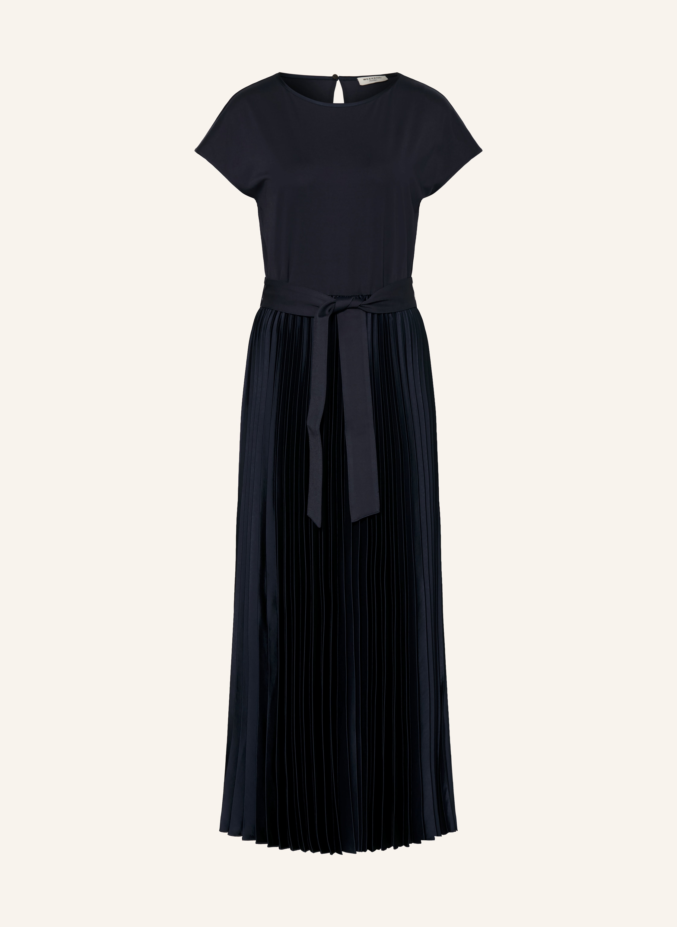 WEEKEND Max Mara Kleid GELA im Materialmix mit Plissees