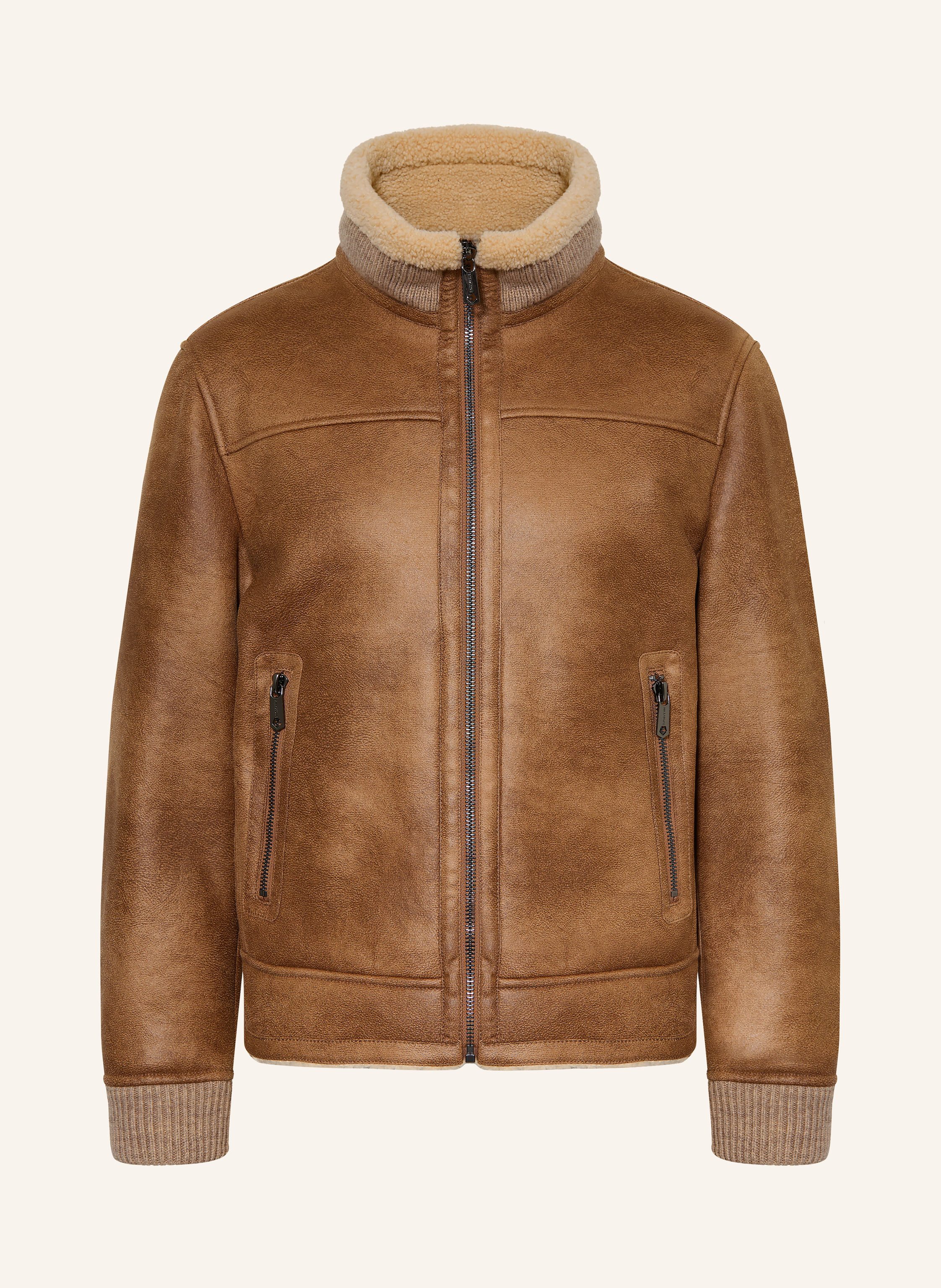 MILESTONE Jacke MSRIANO in Lederoptik