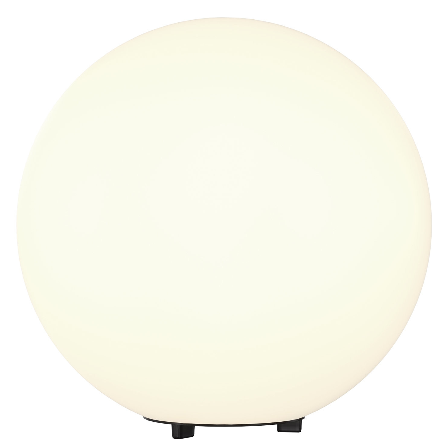 Ogrodowa lampa Erda O594FL-01W kulista okrągła biała