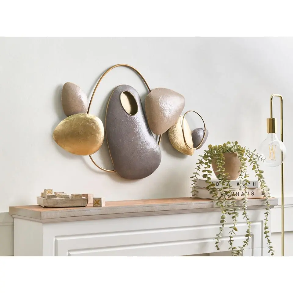 CLANE - Wanddecoratie - Goud - IJzer