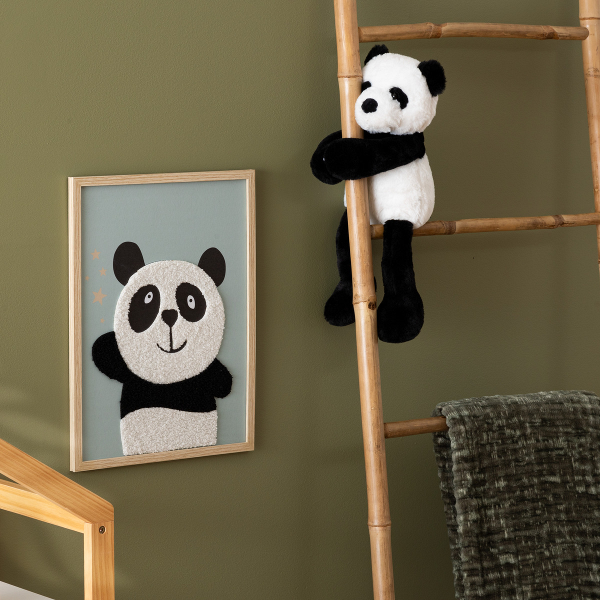 Panda plush "Andy" Black & White, H. 35 cm