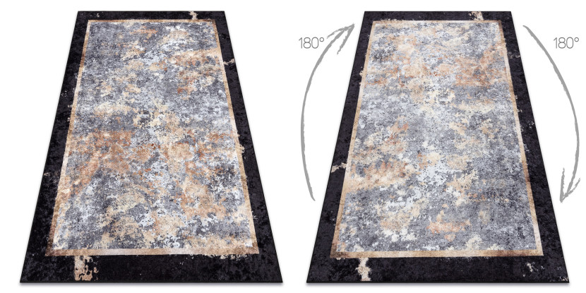 Dywan do prania MIRO 51328.804 Abstrakcja antypoślizgowy - 160x220 cm