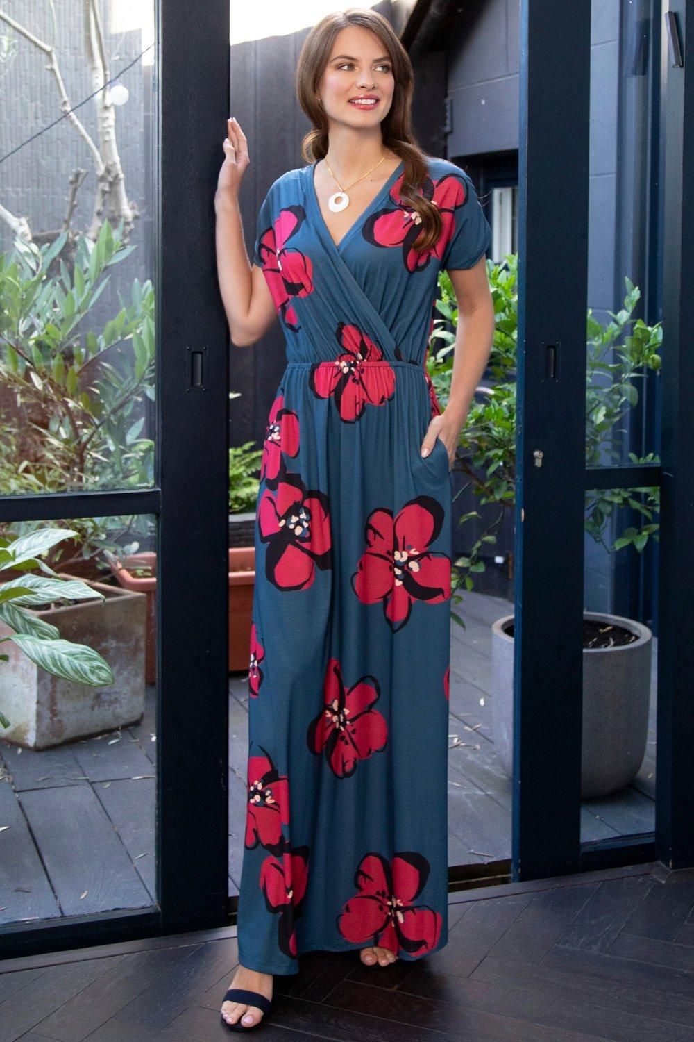 Hot Squash Maxi Dress