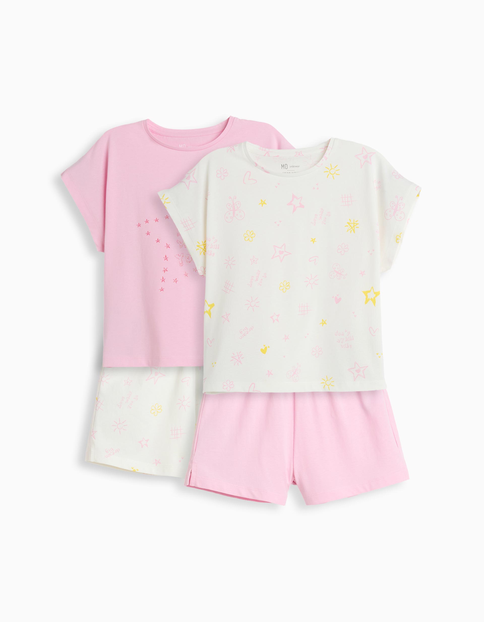 Pack 2 Pijamas, Menina, Multicor