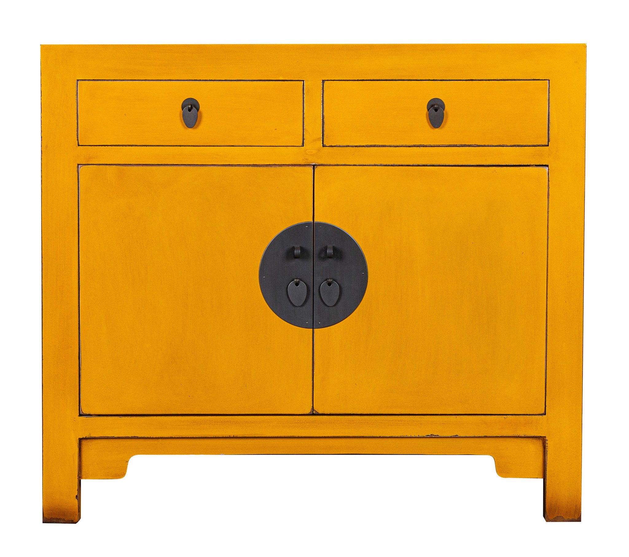 Fine Asianliving Chinese Kast Marigold Geel -