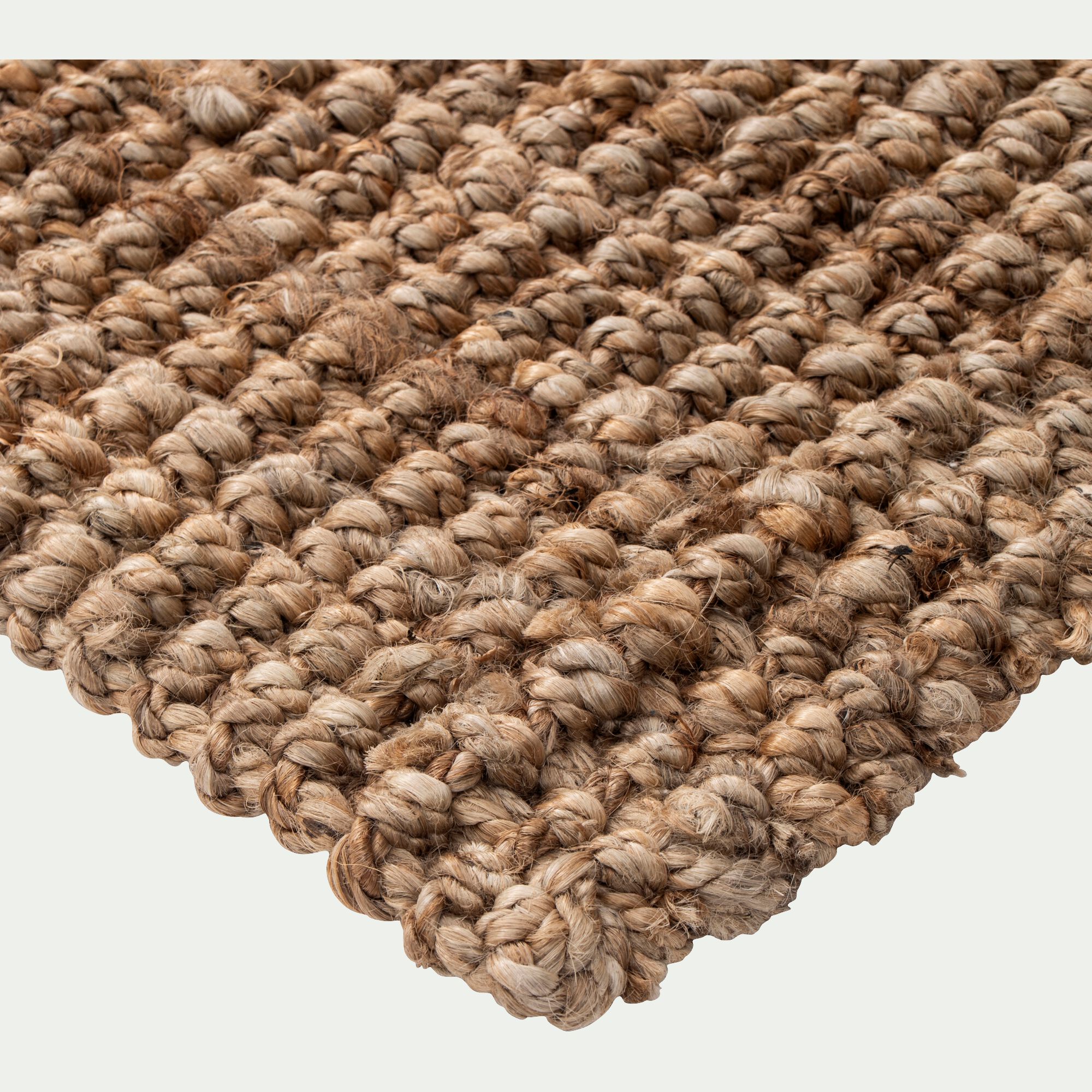 BAUME - Paillasson en jute bouclée - naturel 50x70cm