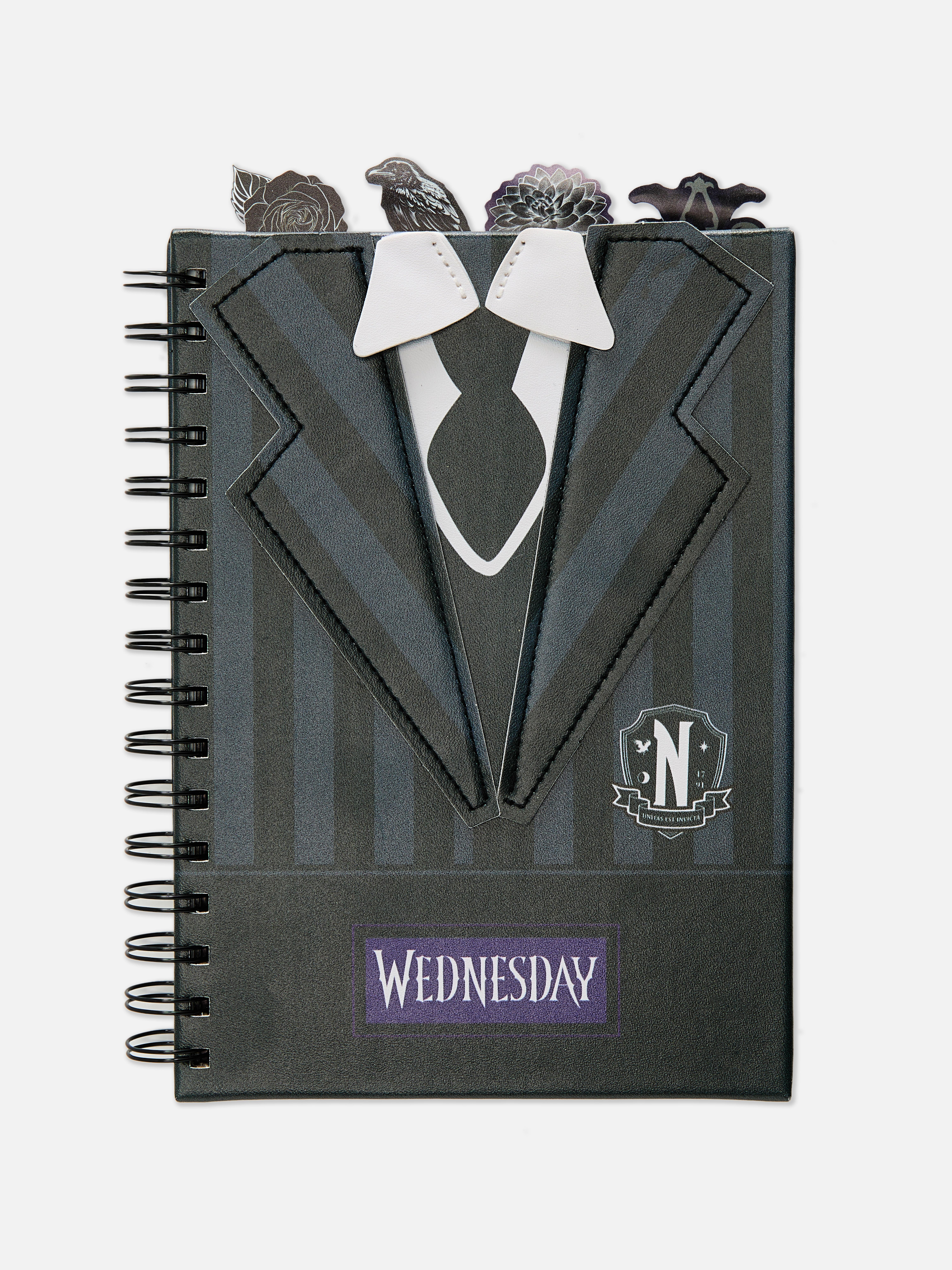 Wednesday Tabbed A5 Notebook