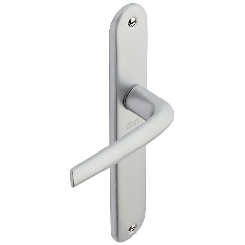 Ensemble sur plaque MONDIAL type bec de cane finition argent - VACHETTE - 046172