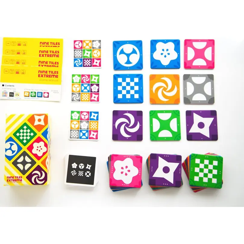 Brettspiel Nine Tiles Extreme