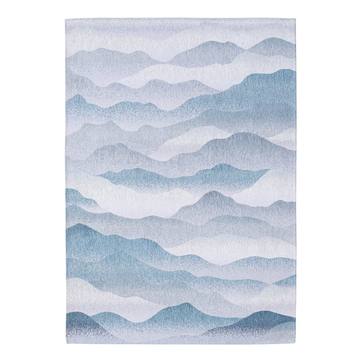 Louis De Poortere vloerkleed Winter - blauw - 140x200cm