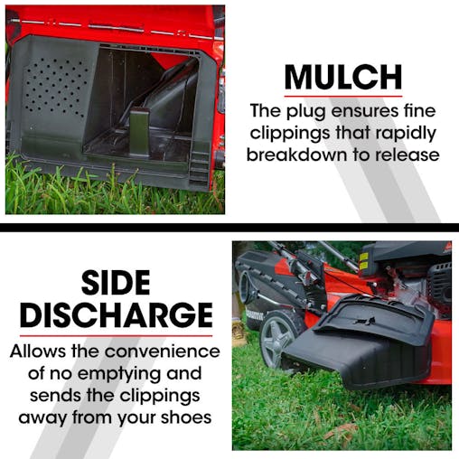 NNEMB Petrol Lawn Mower 220cc 20 4 Stroke Self Propelled-840SX