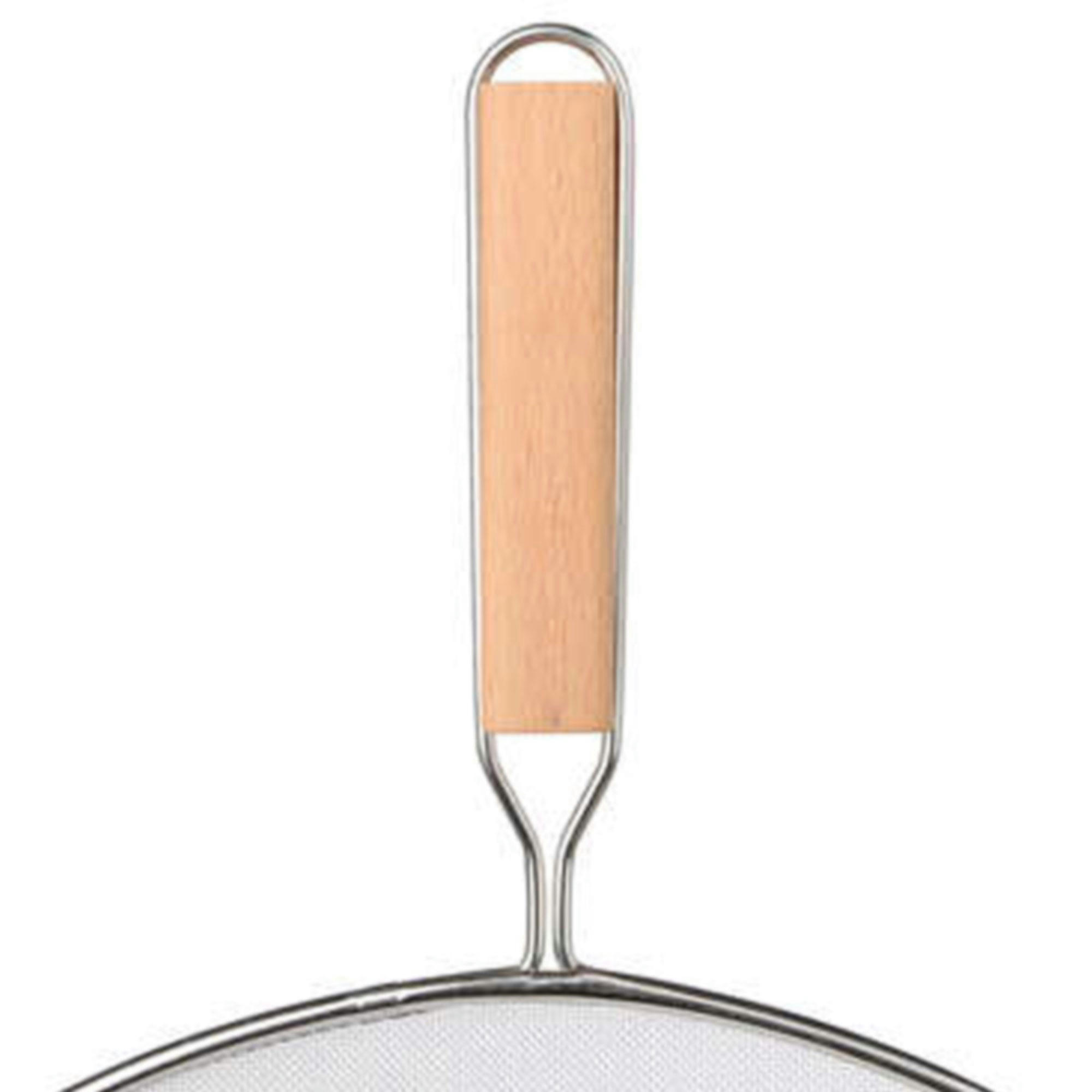 - Couvercle anti-projection manche bois - diamètre 29cm