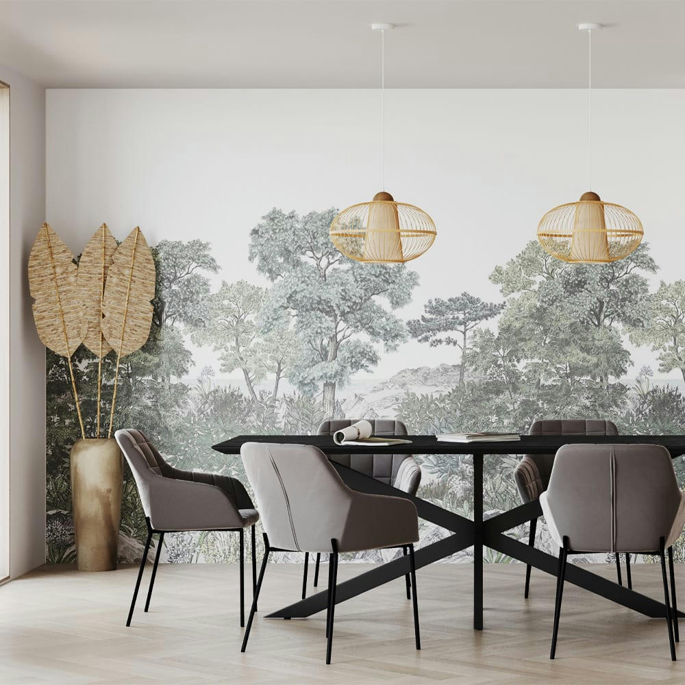 MAJOR - Lot de 3 palmes en jacinthe d'eau et bambou